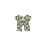 GOMMU - Onesie Long soft green/sand