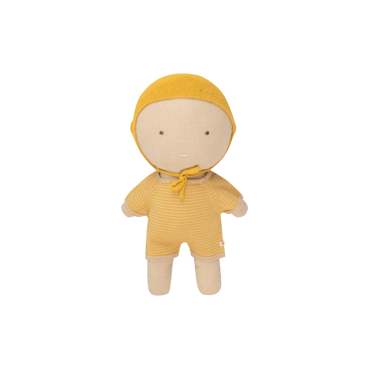 GOMMU - Onesie Short light cream/mustard
