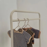 GOMMU - Onesie Short light cream/soft green