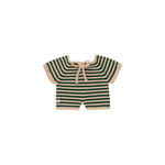 GOMMU - Onesie Short light cream/soft green
