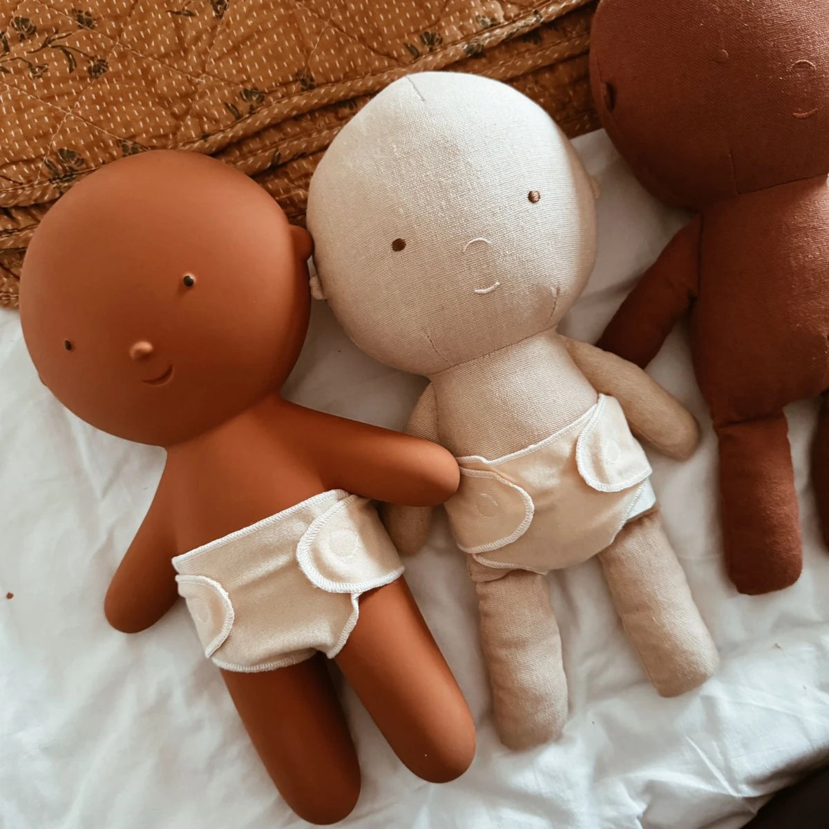 GOMMU - Windeln cream 2er Set 