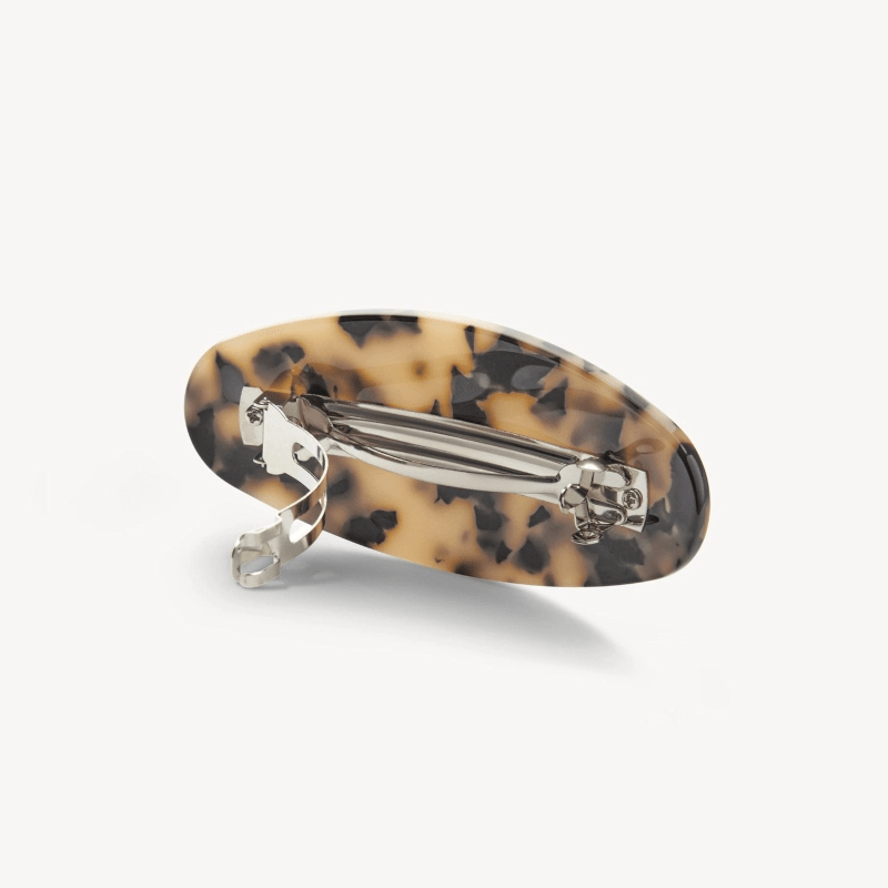 Haarklammer - Jumbo oval Clip blonde tortoise von Machete