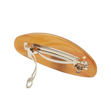 Haarklammer - Jumbo oval Clip cognac von Machete
