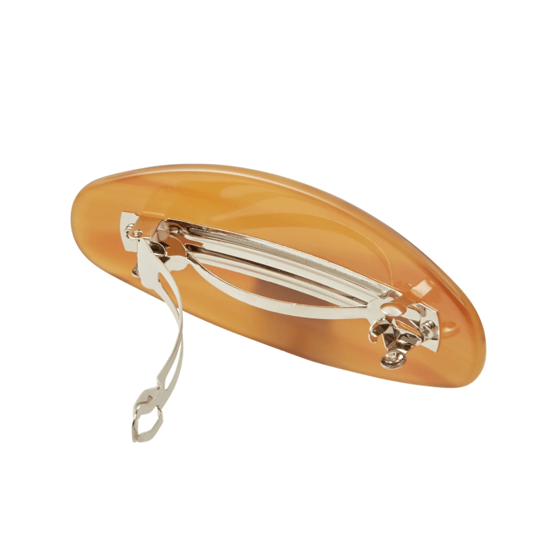 Haarklammer - Jumbo oval Clip cognac von Machete