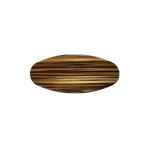 Haarklammer - Jumbo oval Clip Tiger s Eye von Machete