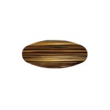 Haarklammer - Jumbo oval Clip Tiger s Eye von Machete