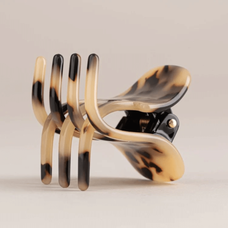 Haarklammer - Mini Claw blonde tortoise von MACHETE