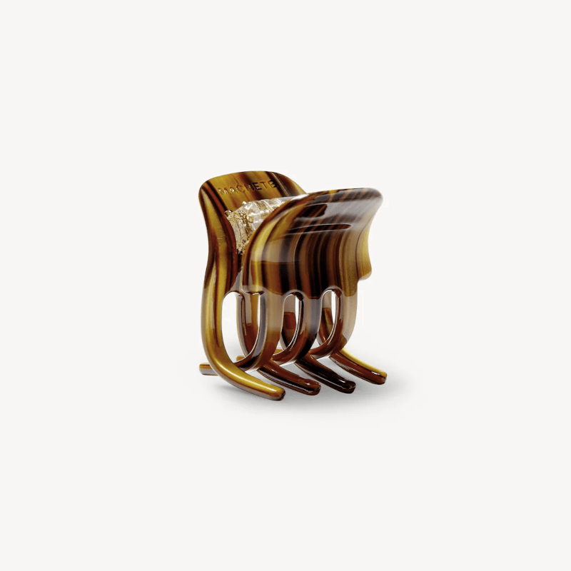 Haarklammer - Mini Claw Tiger s Eye von Machete