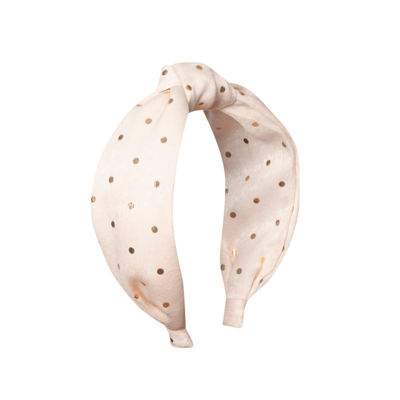 Haarreif – Gold Spotty neutral von Rockahula
