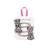 Haarspangen – Leopard Love Twisty Bow von Rockahula