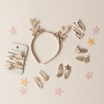Haarspangen - Shimmer Snowflake von Rockahula