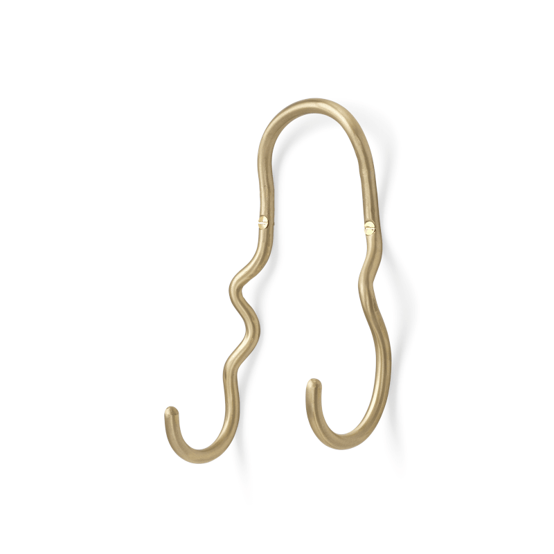 Haken - Curvature Double brass von Ferm Living