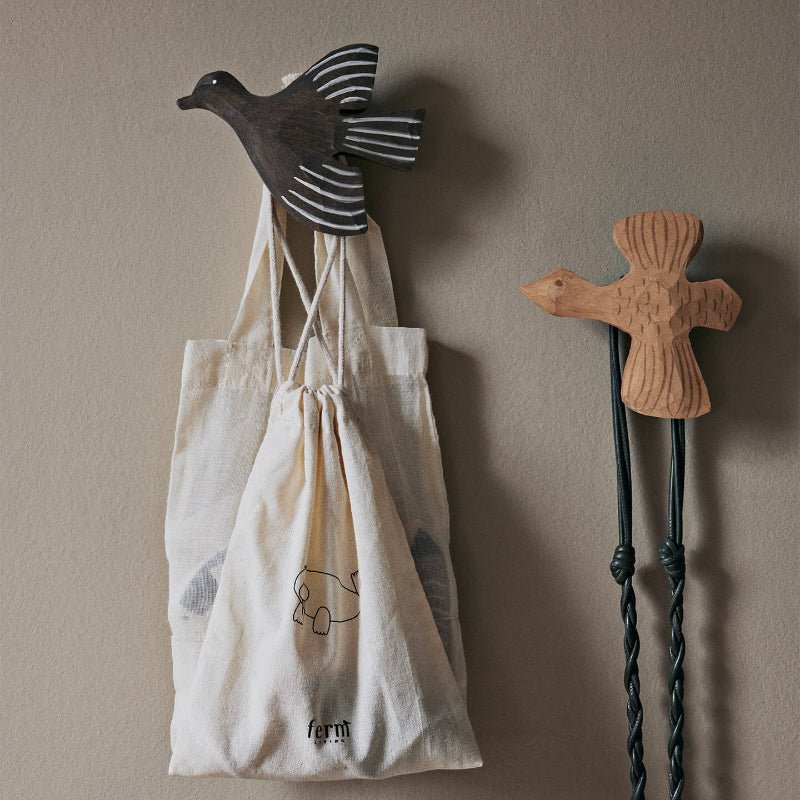 Haken – Lola Bird anthrazit von Ferm Living