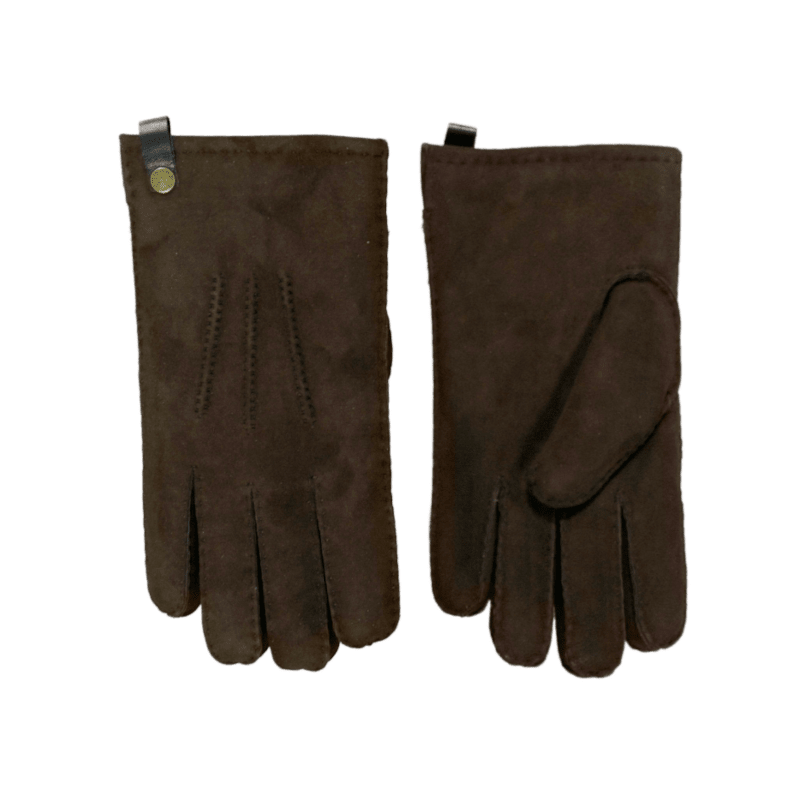 Handschuhe - Lammfell Herren braun von Van Buren