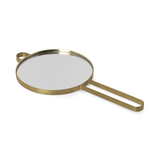 Handspiegel - Poise messing von Ferm Living