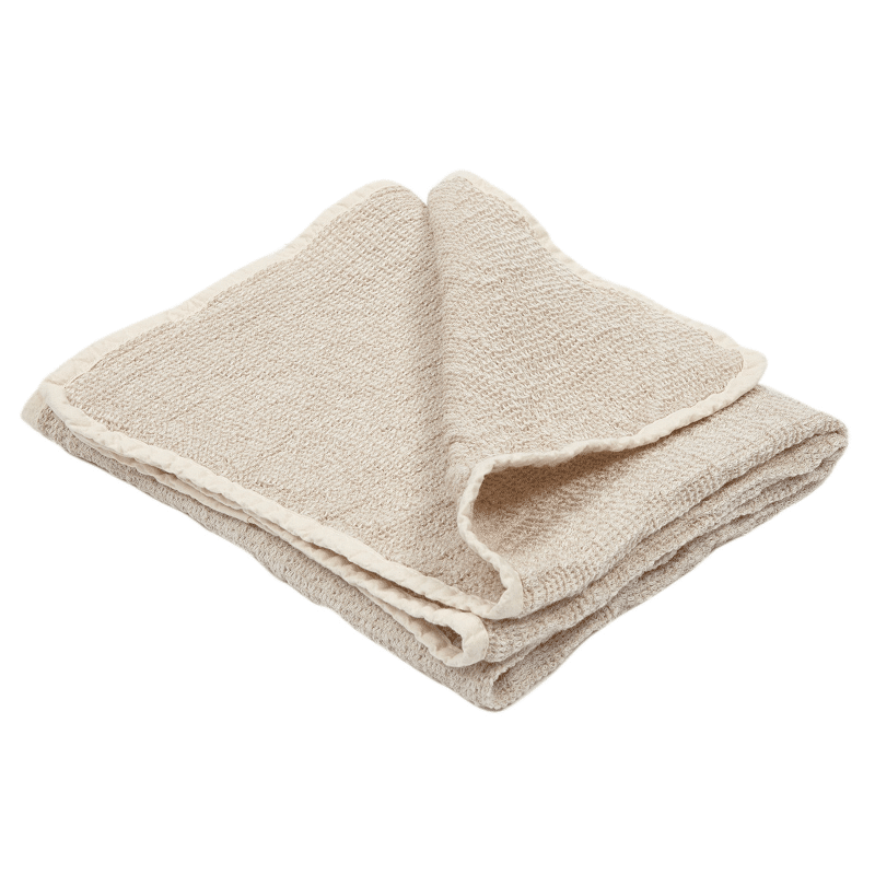Handtuch - Cotton/Linen sand von Liv Interior