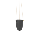 Hanging Pot – Speckle dark grey S von Ferm Living