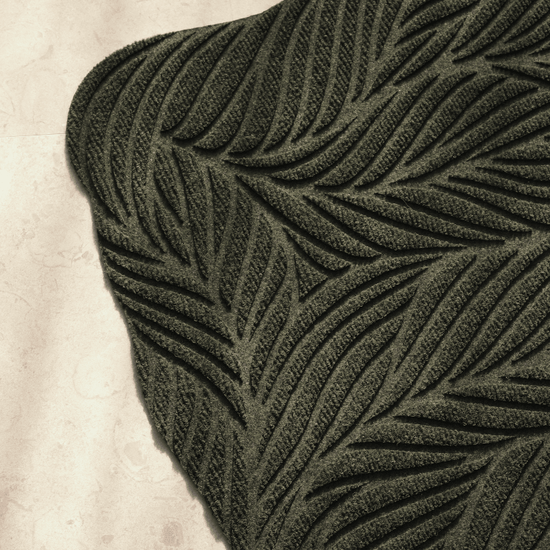 Heymat - Fussmatte Twine green