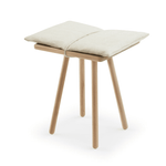 Hocker - Georg oak Linen von Skagerak