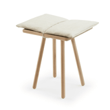 Hocker - Georg oak Linen von Skagerak