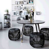 House Doctor - Hocker Modern schwarz