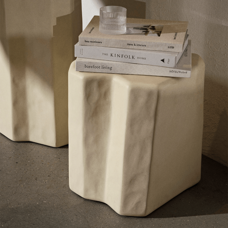 Hocker - Staffa ivory von Ferm Living