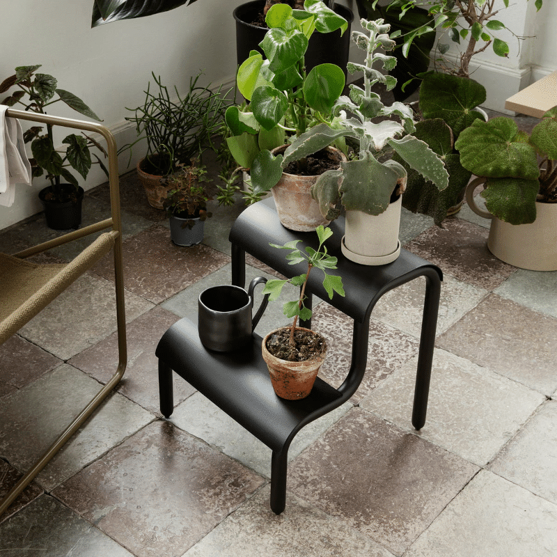 Hocker - Up Step black von Ferm Living