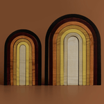 Holzspiel - Small rainbow earthy von Min Min Copenhagen