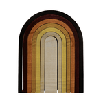 Holzspiel - Rainbow earthy von Min Min Copenhagen