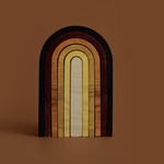 Holzspiel - Small rainbow earthy von Min Min Copenhagen