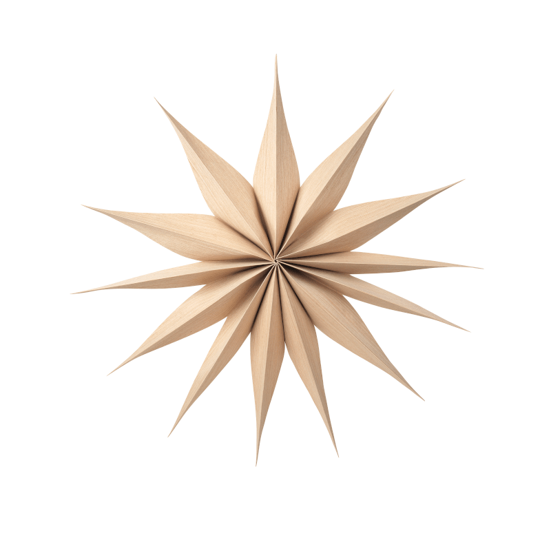 Holzstern - Venok Natural L von broste copenhagen