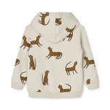 Hoodie - Hildur Leopard sandy von Liewood