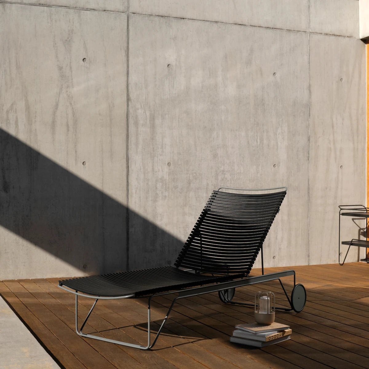Houe - Sonnenliege Click Adjustable schwarz