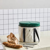 House Doctor - Kühltasche Picnic sand/green

