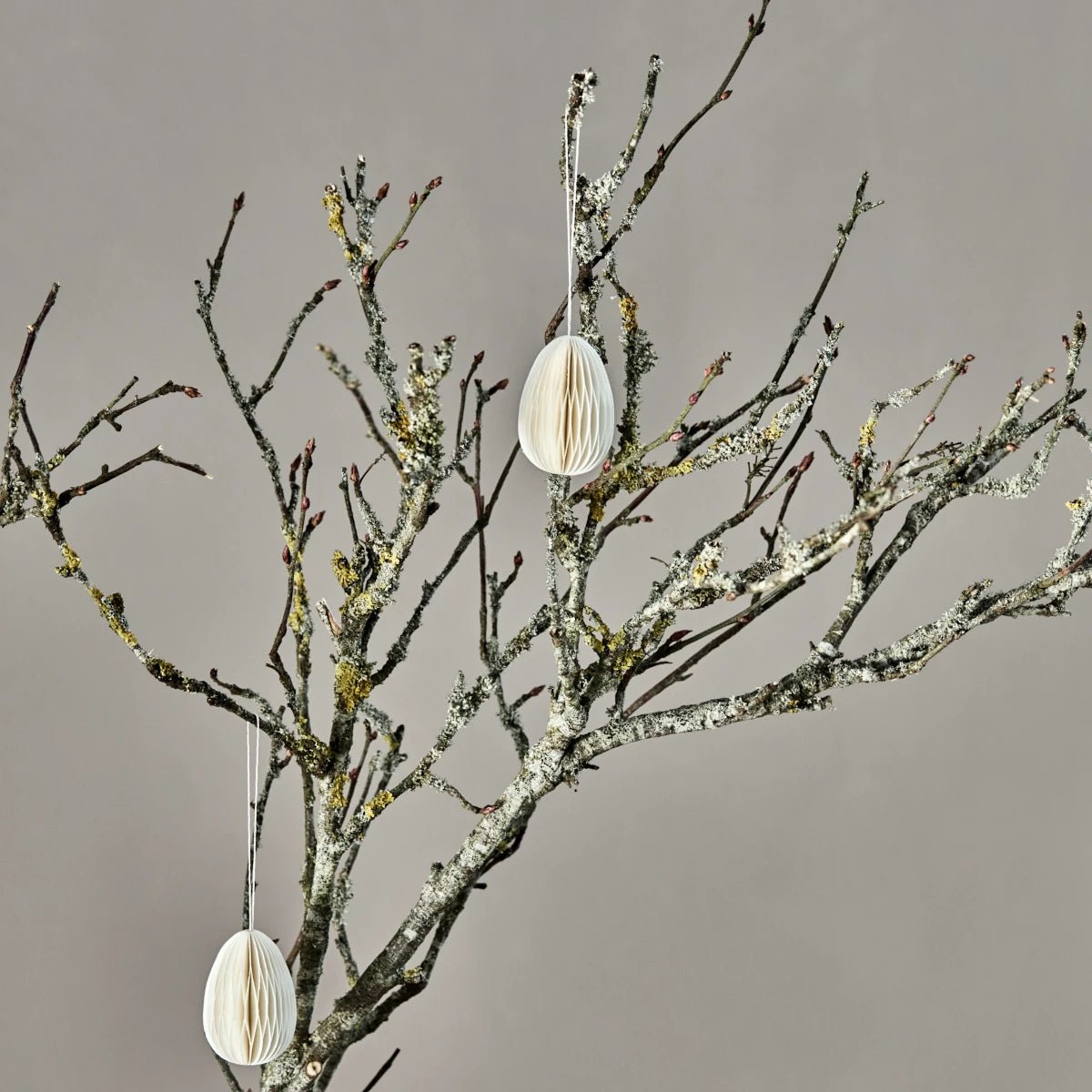 House Doctor - Osterornament Egg off white 2er Set

