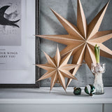 House Doctor - Paper Star 9 Point Champagne S