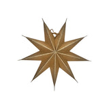House Doctor - Paper Star 9 Point Champagne S