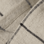 House Doctor - Stoffservietten Join 4er Set Schwarz/Off White