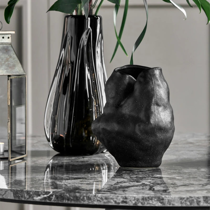 House Doctor - Vase Fomu Black