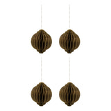 House Doctor - Weihnachtsschmuck Alsta Braun L