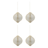 House Doctor - Christmas Ornament Alsta Off-white/Gold L