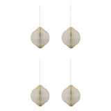 House Doctor - Christmas Ornament Alsta Off-white/Gold M