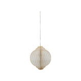 House Doctor - Christmas bauble Alsta Off-white/Gold S