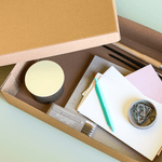 Hübsch Interior - Aufbewahrungsboxe Storeit 3er Set natur
