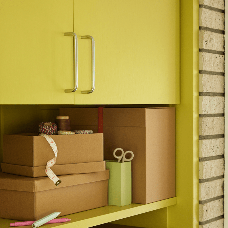 Hübsch Interior - Aufbewahrungsboxe Storeit 3er Set natur