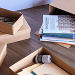 Hübsch Interior - Aufbewahrungsboxe Storeit 3er Set natur