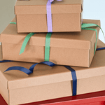 Hübsch Interior - Aufbewahrungsboxe Storeit 3er Set natur