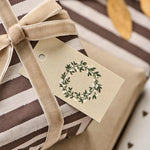 IB Laursen - Geschenkpapier Streifen braun
