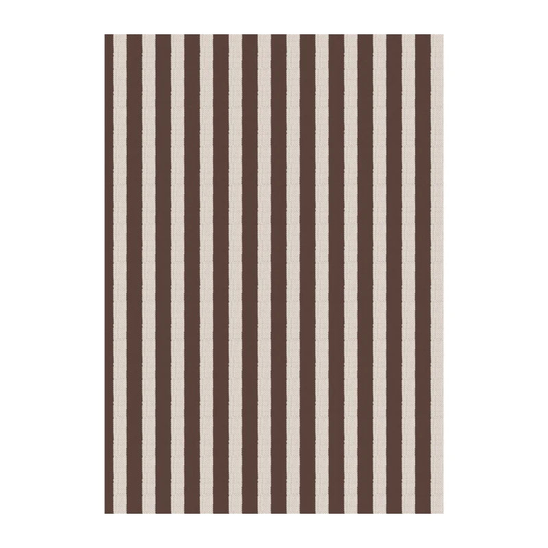 IB Laursen - Geschenkpapier Streifen braun