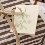 IB Laursen - Geschenkpapier Streifen braun